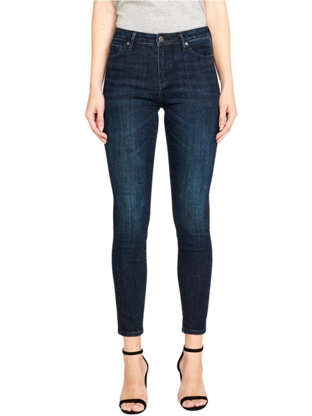 Women’s Dark Blue High-Rise Skinny Jeans